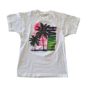 HAWAII NEON PALM TREE SHIRT